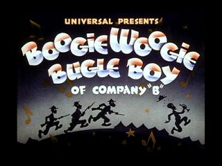 Boogie Woogie Bugle Boy Of Company B Walter Lantz Wiki Fandom Boogie Woogie Bugle Boy Of Company B Walter Lantz Wiki Fandom