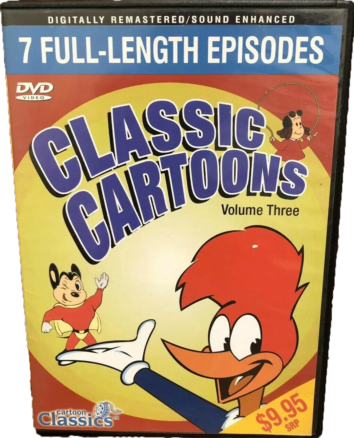 DVD - Cartoon Classics - Classic Cartoon Volume Three
