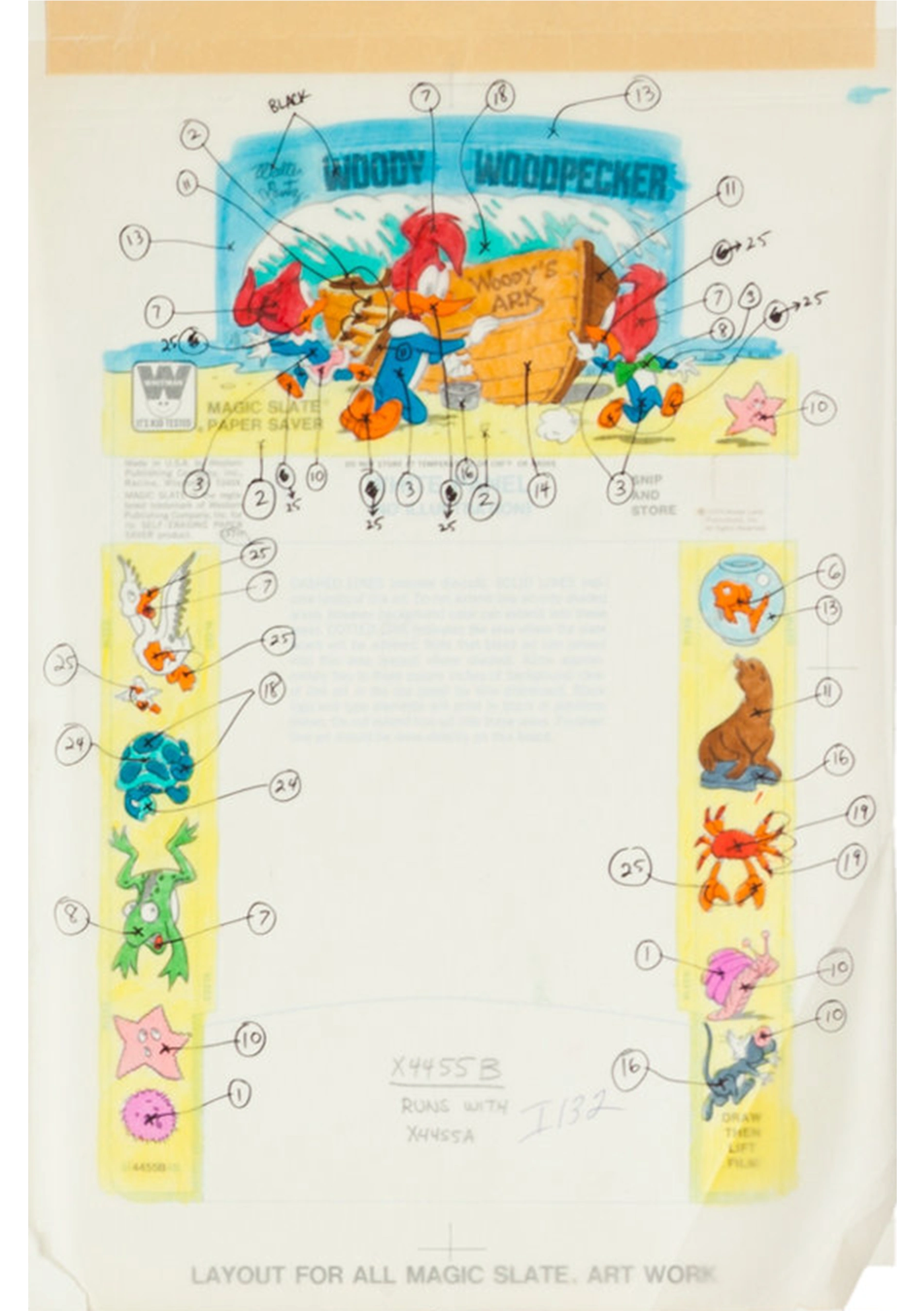 Magic Slate - Woody Woodpecker - Woody's Ark | Walter Lantz Wiki