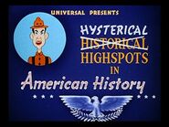 Hysterical Highspots in American History (1941)