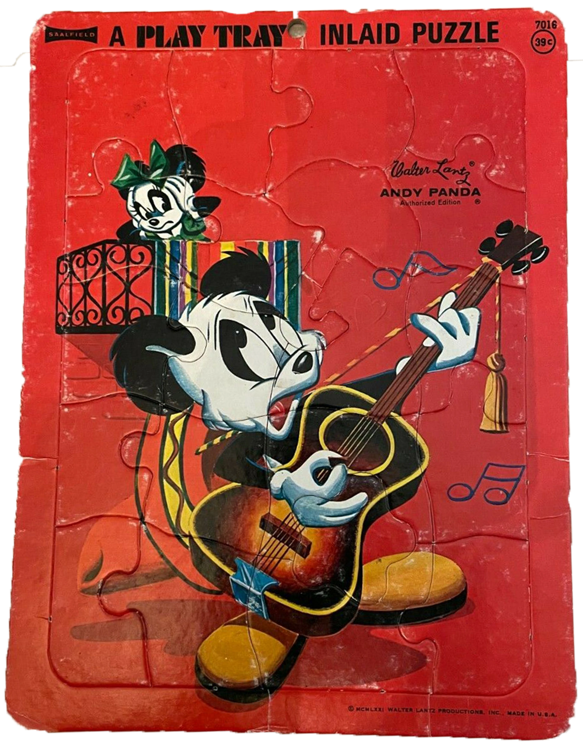 Andy Panda - Serenade - Inlaid Puzzle | Walter Lantz Wiki | Fandom