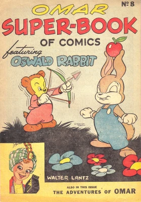 Omar Super Book of Comics 008 - Oswald The Rabbit - Cover