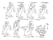 Ghost layout drawings