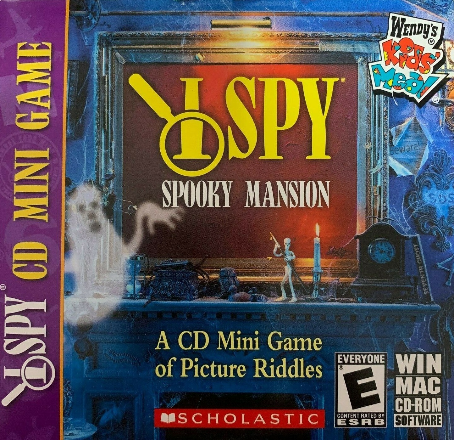 can i play i spy spooky mansion cd on computer