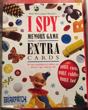 I spy memory game extra cards