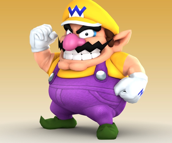 Waluigi used infection on him to create a distraction for Mario, causing Su...
