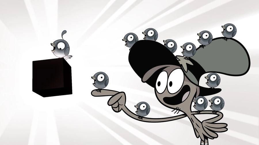 Чёрный куб (скриншот эпизода)