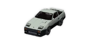 The Z31's loading screen sprite in Maximum Tune 3