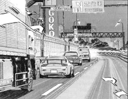 The wagon GC8 in manga