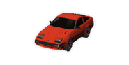The Z31's loading screen sprite in Maximum Tune 3