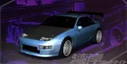 The Z32 in Wangan Midnight PSP.