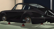 Blackbird's carbon fiber body.