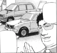 A first generation Honda city in C1 Runner