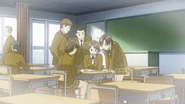 Reina with her classmates