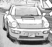A 911 Carrera RS in manga.