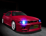 The R33 in Wangan Midnight (PS2).