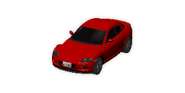 The RX-8's loading screen sprite in Maximum Tune 3