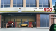 Masaki's RX-7 brief cameo in anime