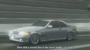 Kouichi's Benz SL in anime