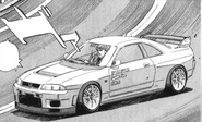 The GT-R in the manga