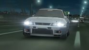 The R33 in the anime