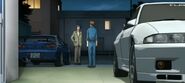 Kazuhiko Yamamoto's R34 in anime