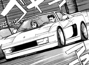 Ishida's Testa in manga driven by Yoshiaki Ishida