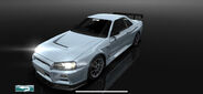 ARISE's Skyline GT-R R34 in Drift Spirits