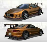 Aero kit K, KAMIKAZE wide body kit style with a red trim at the bottom of the kit
