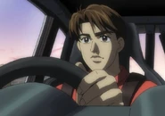 Akio driving his S30Z