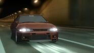 The R33 in the anime