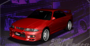 The R33 in Wangan Midnight Portable.