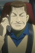 Shunkichi Oyama in anime