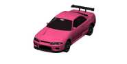 The Demo R33's loading screen sprite in Maximum Tune 3DX
