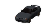 The Spec I R32's loading screen sprite in Maximum Tune 3