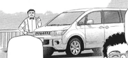 Hiroshi Arai's Mitsubishi Delica in his young flashback