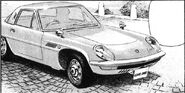 A Cosmo Sport in Manga