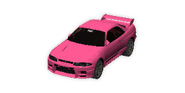 Yamanaka's R33's loading screen sprite in Maximum Tune 3