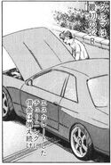 Takayuki Kuroki's R32 in manga