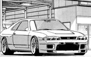 The R33 seen in the manga.
