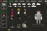 WB Player Tab (Items)