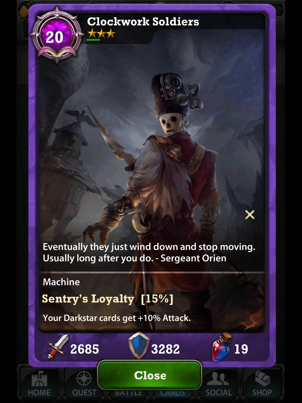 Clockwork Soldiers War of the Fallen Wiki Fandom