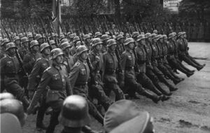 German Troops In Warsaw