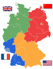 Deutschland Besatzungszonen 1945 1946