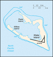 Wake island map