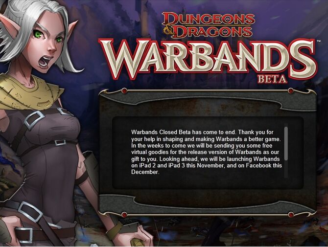 Warbands Facebook App