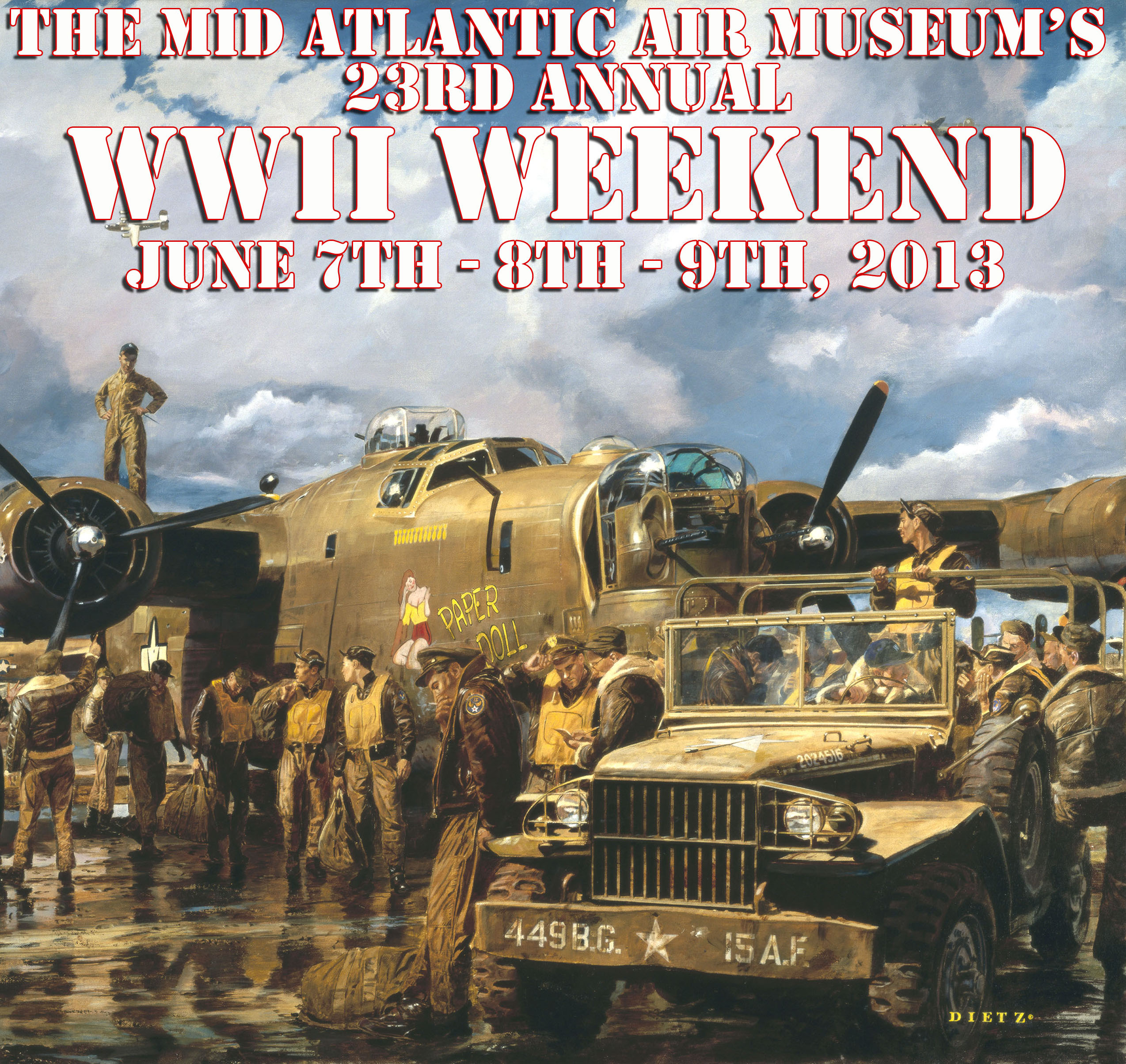 War birds, re-enactors gathering for WWII Weekend in Reading – Delco Times