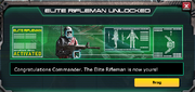 Unlock Elite Rilemen Message