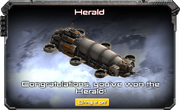 Herald Unlock Message