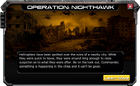 Operation: Nighthawk Event Message #2